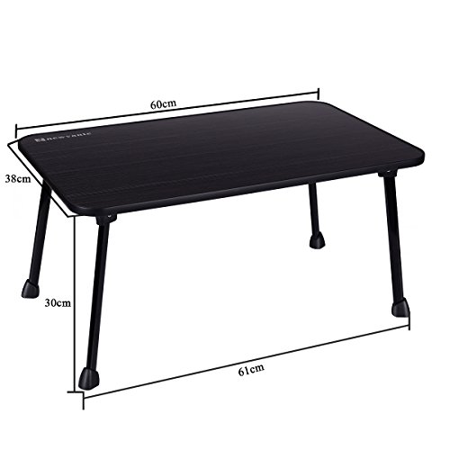 Large Bed Tray NNEWVANTE Lap Desk Foldable Portable Standing Camping