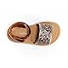 carter's Girl's Emmie Embellished Dressy-Casual Sandal with Adjustable Strap, Multi, 4 M US Toddler