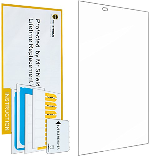 Mr Shield For HTC ONE E9+ (Plus) [Tempered Glass] Screen Protector [0.3mm Ultra Thin 9H Hardness 2.5D Round Edge] with Lifetime Replacement Warranty