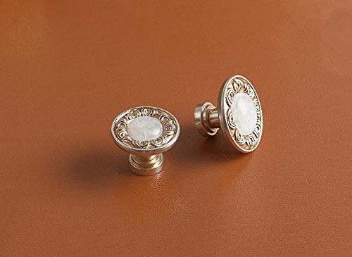 Utrend 5styles Chic Dresser Pulls Handle White Stone Drawer
