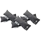 Mini Moso Natural Air Purifying Bags, Shoe Deodorizer and Odor Eliminator, 6 Pack (Three Packs of Two Bags)