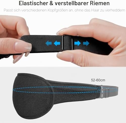 3D Schlafmaske für Seitenschläfer Upgrade Atmungsaktive Schlafbrille