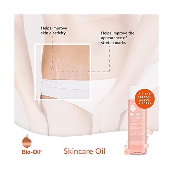 Bio-Oil Skincare Oil - Improve the Appearance of Scars, Stretch Marks and Skin Tone - 1 x 200 ml