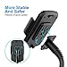VABSCE Cup Holder Phone Mount Universal Adjustable Gooseneck Cup Holder Cradle Car Mount for Cell Phone, Compatible with iPhone Xs/XS Max/X/8/7/Samsung Galaxy S9/S8/S7/Note8/Note9/Huawei/HTC/LG