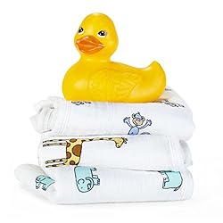 aden + anais washcloth Set 3 Pack, Jungle jam