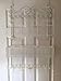 Longstem Organizers Over-Door or Wall Hanging Jewelry Organizer Storage Rack #5100 in White, Patented Product