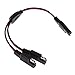 Hi-Pro Battery Tender SAE DC Power Automotive DIY Connector Cable Y Splitter Cord 28cm