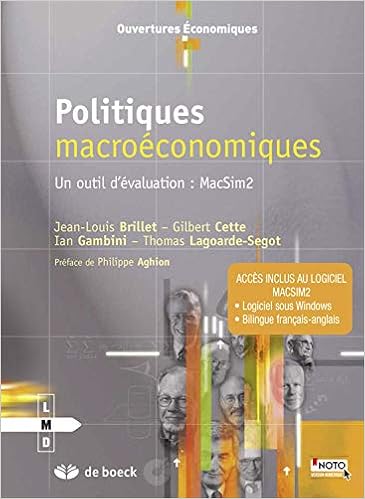 Amazon Fr Politiques Macroeconomiques Jean Louis Brillet Gilbert Cette Ian Gambini Thomas Lagoarde Segot Philippe Aghion Livres