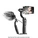Neewer CM14 Video Microphone Vlogging Livestream Recording Mic for Sumsang Huawei, DJI Osmo Mobile 2, ZHIYUN Smooth Q Smooth 4 Feiyu Vimble Canon Sony DSLR Cameras and More