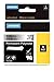 DYMO RhinoPRO Industrial-Strength Permanent Adhesive Fabric Label Tape, 3/8-inch, 18-foot Cassette, Metallized (18485)
