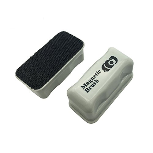 Saim Magnetic Aquarium Fish Tank Glass Cleaner Aquatic Plant Cleaning Magnet,Small