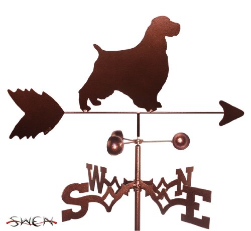 Hand Made ENGLISH SPRINGER SPANIEL Dog GARDEN Stake Weathervane