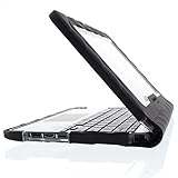 Gumdrop Cases Droptech Chromebook Case for HP Chromebook 11 G5 EE Rugged Shock Absorbing Cover Black/Black 1FX82UT, 1FX83UT, 1BS77UT, 1BS76UT