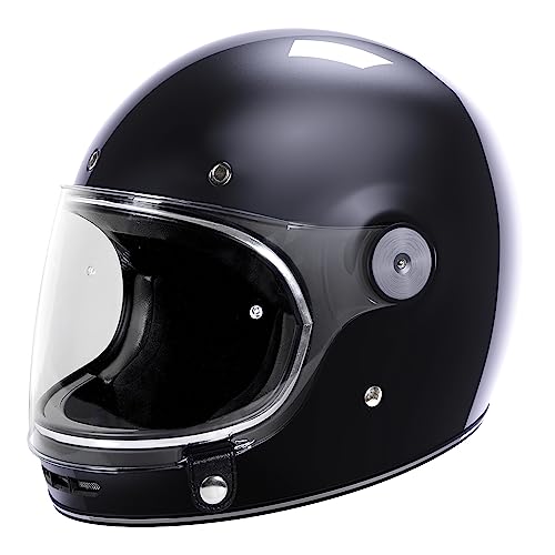 STORMER, Casque intégral Moto Glory Black Pearly, S