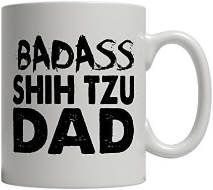 Funny Shih Tzu Mug - Badass Shih Tzu Dad - Imprint America