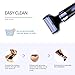 GORRON Nose Hair Trimmer for Men,2020 Professional USB Rechargeable Eyebrow and Ear Hair Trimmer,Stainless Steel Blades Waterproof System,for Nose, Ears and Eyebrows