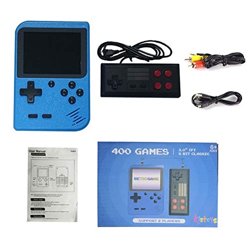 image for UTTORA Gameboy, Handheld Game Console with 400 Classical Game & 1020mA