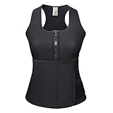 KINJOHI Women's Plus Size Sweat Vest Neoprene Sauna Waist Trainer