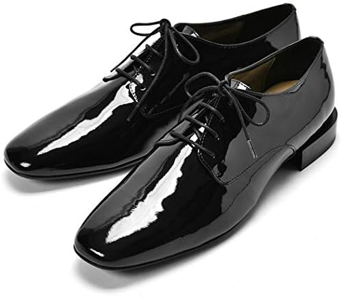 Amazon ファビオルスコーニ オックスフォード 5196 エナメル ブラック 黒 レースアップシューズ Fabio Rusconi ファビオルスコーニ レースアップ