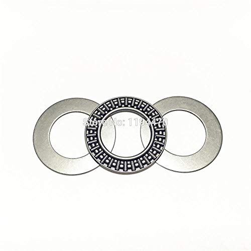 Ochoos 10pcs/Lot Ochoos AXK2035 AXK2542 AXK3047 AXK3552 AXK4060 AXK4565 AXK5070 AXK5578 Thrust Needle Roller Bearing with 2AS Washers - (Diameter: AXK4060 40x60x3mm) - Thumbnail 3