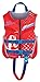 Full Throttle Child Hinged Rapid-Dry Flex-Back Life Jacket, Red