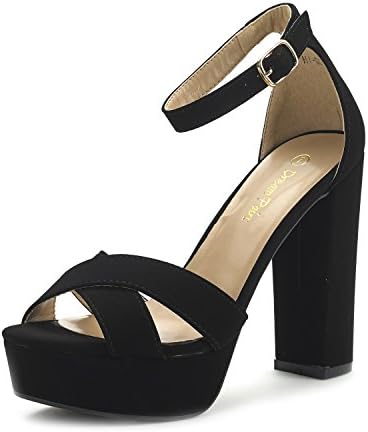 womens wide width block heels