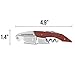 ZAPPOWARE WAITERS CORKSCREW - Professional Quality Wine Key/Wine & Bottle Opener/Foil Cutter - Must Have Tool for Bartenders/Waiters/Sommeliers!
