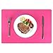 Aspire 4PCS Thicken Non-Slip Silicone Placemats Cutting Hot Mats Tablemats-White