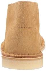 Clarks Men's Desert Chukka Boot, Oak Suede, 11 M US