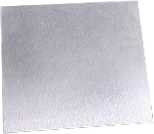 TNINGTSN Magnesium Sheet 100x100mm 0.5mm Thick Metallurgical Chemical Panel
