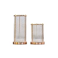 Shirleyle-Hohar Modern Flower Vases Gold Vase Wedding Centerpieces Wedding Decorations for Reception Centerpieces for Dining Room Table Living Room Wedding Kitchen Decor for Home Wedding Decor
