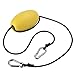 MOOCY Drift Anchor Tow Throw Leash Line with EVA Buoy Float & Clip for Grip Kayak Canoe Accessories,Floating Anchor Marker Buoy