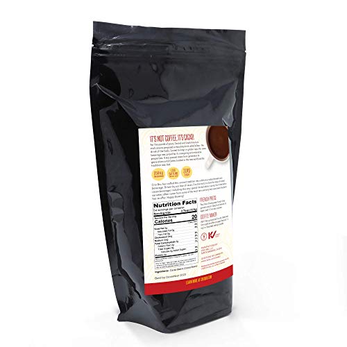 Crio Bru Limited Edition Uganda French Roast 24oz (1.5 lb) Bag | Natural Healthy Brewed Cacao Drink | Great Substitute to Herbal Tea and Coffee | Keto, Whole-30, Paleo, Low Calorie Honest Energy