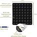 SUNFICON Air Cushion Inflatable Chair Air Seat Cushion Car Portable Breathable Comfort Cushion Office Wheelchair Pad Orthopedics Pain Pressure Relief Cushion Camping Seat Mat 18 x 16 x1 in Black