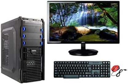 Assembled PC1 18.5-inch AOC LED Desktop (Intel Core 2 Duo,2.93GHZ/2GB/500GB), Black