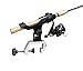 BroCraft 2Pcs Power Lock Fully Adjustable Rod Holder with Aluminum Universal Clamp / Jon Boat Rod Holder