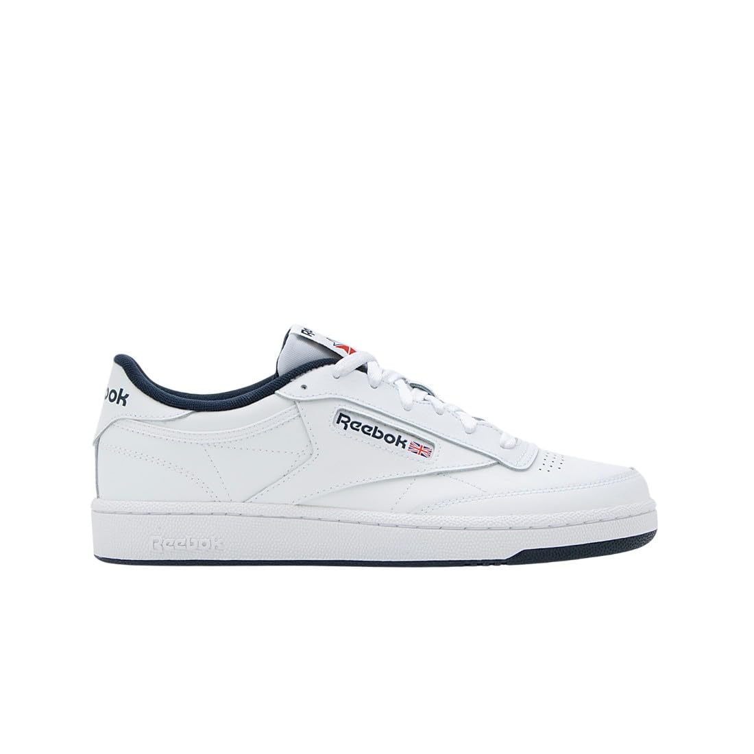 Reebok Herren Club 85 Fitnessschuhe, Weiß Intense White Navy, 42.5 EU