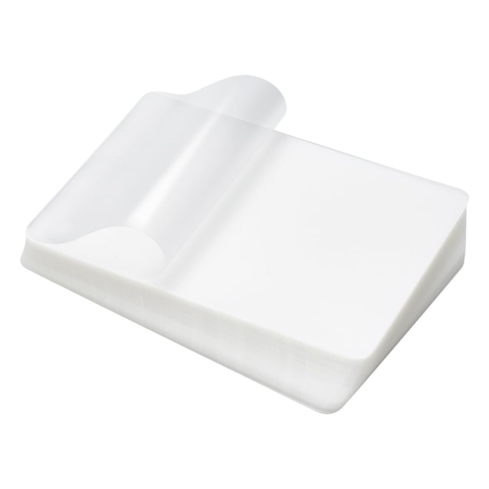 NBEADS 200 Pcs Thermal Laminating Pouches, 11x8-8.4cm Clear Laminating Pouch Film Photo Protecting Sheets Hot Laminate Pouches Sheets for Sealed Photo Card Documents