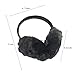 ChikaMika Winter Earmuffs for Women Girls Winter Ear muffs Large Over Ear Foldable EarMuff (Black)