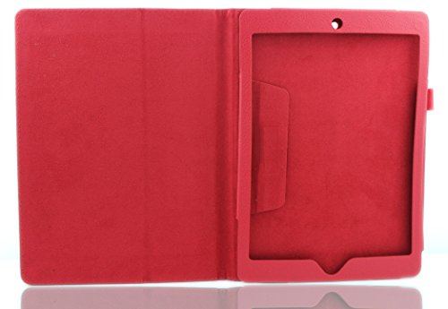 Sanoxy Slim Folio Folder PU Leather Stand Case for iPad 2/3/4 /ipad 2nd Generation, Red (SANOXY-Folio-IPACS-RD)