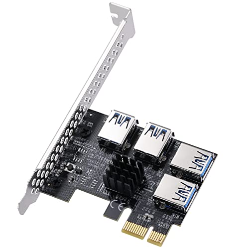 JKTINK PCIe to Riser Card, Pcie Splitter to PCI Riser Card