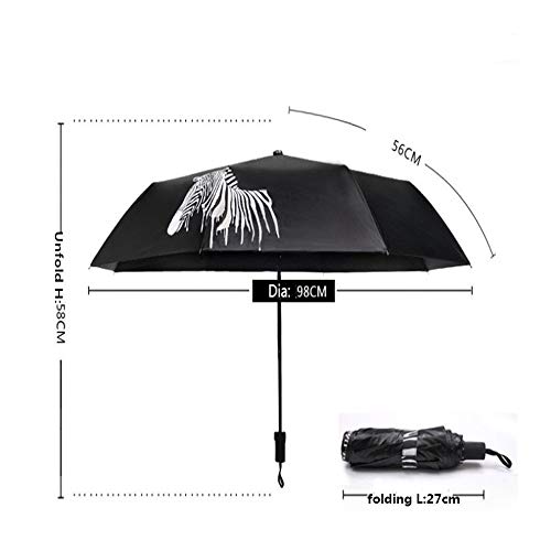 image for BCDshop_umbrella BCDshop Folding Umbrella Rain Shade Anti-UV Unique Co