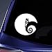 Jack Skellington Moon Sticker Decal Notebook Car Laptop 5.5