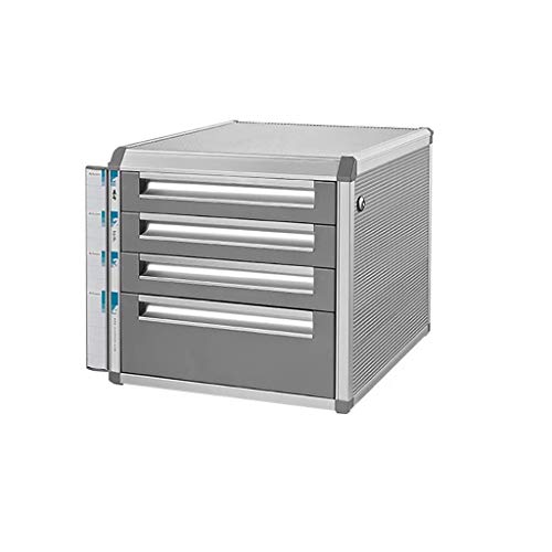 Aleación de aluminio de escritorio cajón clasificador de multi-capa de