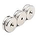 DIYMAG 6 Pack 1.26”D x 0.2”H Neodymium Disc Countersunk Hole Magnets. Strong, Permanent, Rare Earth Magnets,with 6 Screws