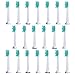 E-Cron® Replacement Toothbrush heads Compatible With Electric Toothbrush Philips Sonicare ProResults,20 pcs (5x4)