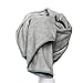 TANCANO Microfiber Towel for Curly Hair Large Anti Frizz Super Absorbent Hair Towel 23.6''x47'' Fast Hair Drying Towel Hair Wrap for Bath Spa Facial Makeup, Gray