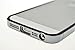 iPhone 5/5S/SE Case, UMECORE® Ultra Thin Soft Rubber Gel Bumper Case Protective Rim Frame Case [Non Back] for iPhone SE/5/5S (Gray)
