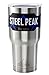 Stainless Steel Travel Outdoor Tumbler Cup | 30 Oz Double Wall Vacuum Insulated | Steel Peak Outdoors