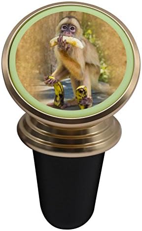 KAKA Bracket Monkey With Babanas Magnetic Phone Adjustable Air Vent Car Mount Holder Universal 360 Rotation Stand Metal Mobile Phone